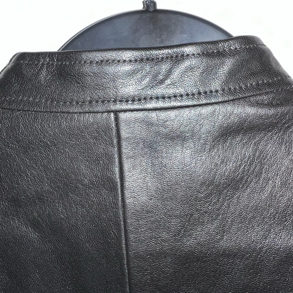 BlankNYC 100% Goatskin Leather Jacket - INTOXICATING JACKET in Black - Picture 10 of 13
